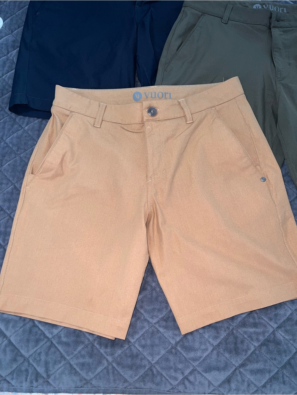VUORI Shorts Mens Size 30 Meta 8" Classic Fit Stretch Chino Golf Lot Of 3 B10 - Picture 2 of 10
